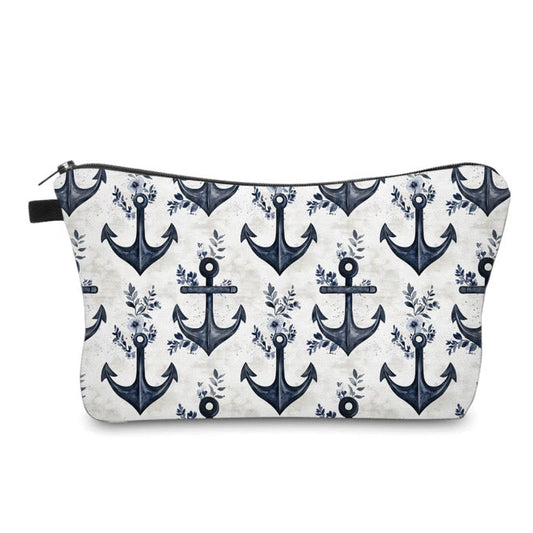 Pouch - Floral Anchor