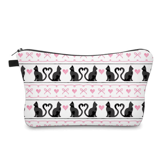 Pouch - Cat Heart Bow