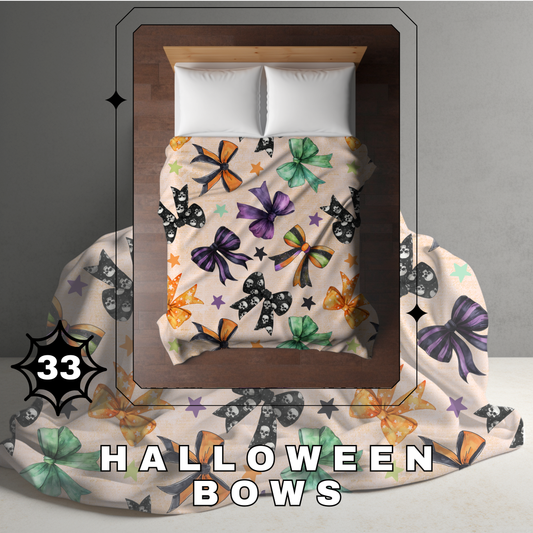 Blanket Halloween #33 - Halloween Bows