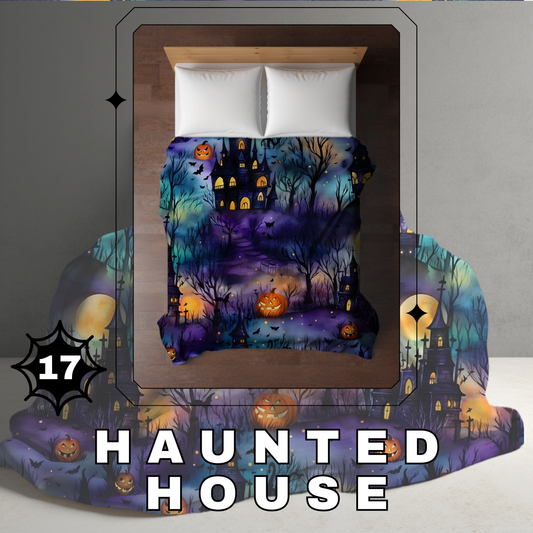 Blanket Halloween #17 - Haunted House