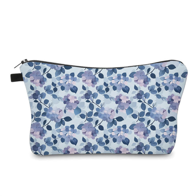 Pouch - Floral Purple Hydrangea