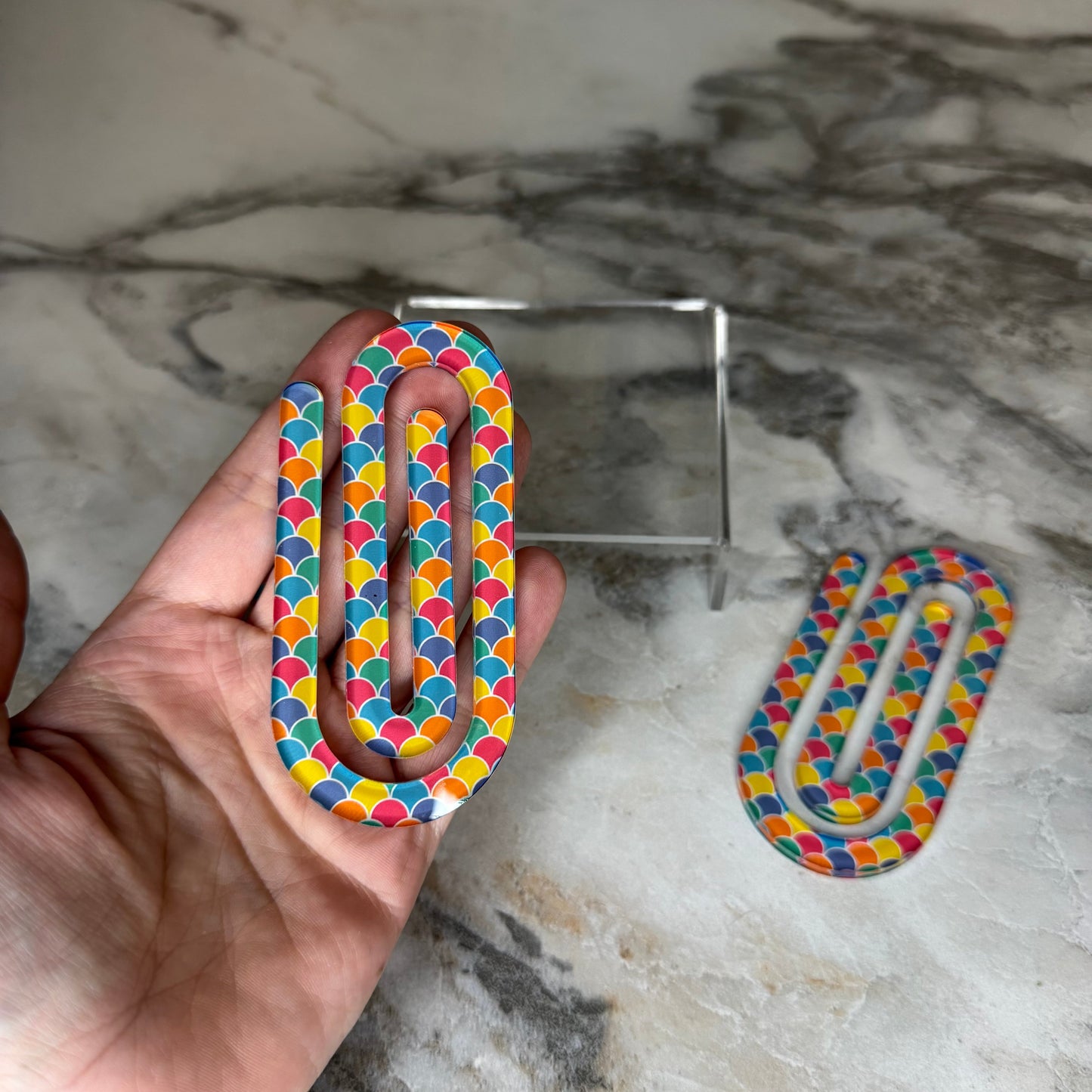 Jumbo Paperclip - Mermaid Rainbow - PREORDER