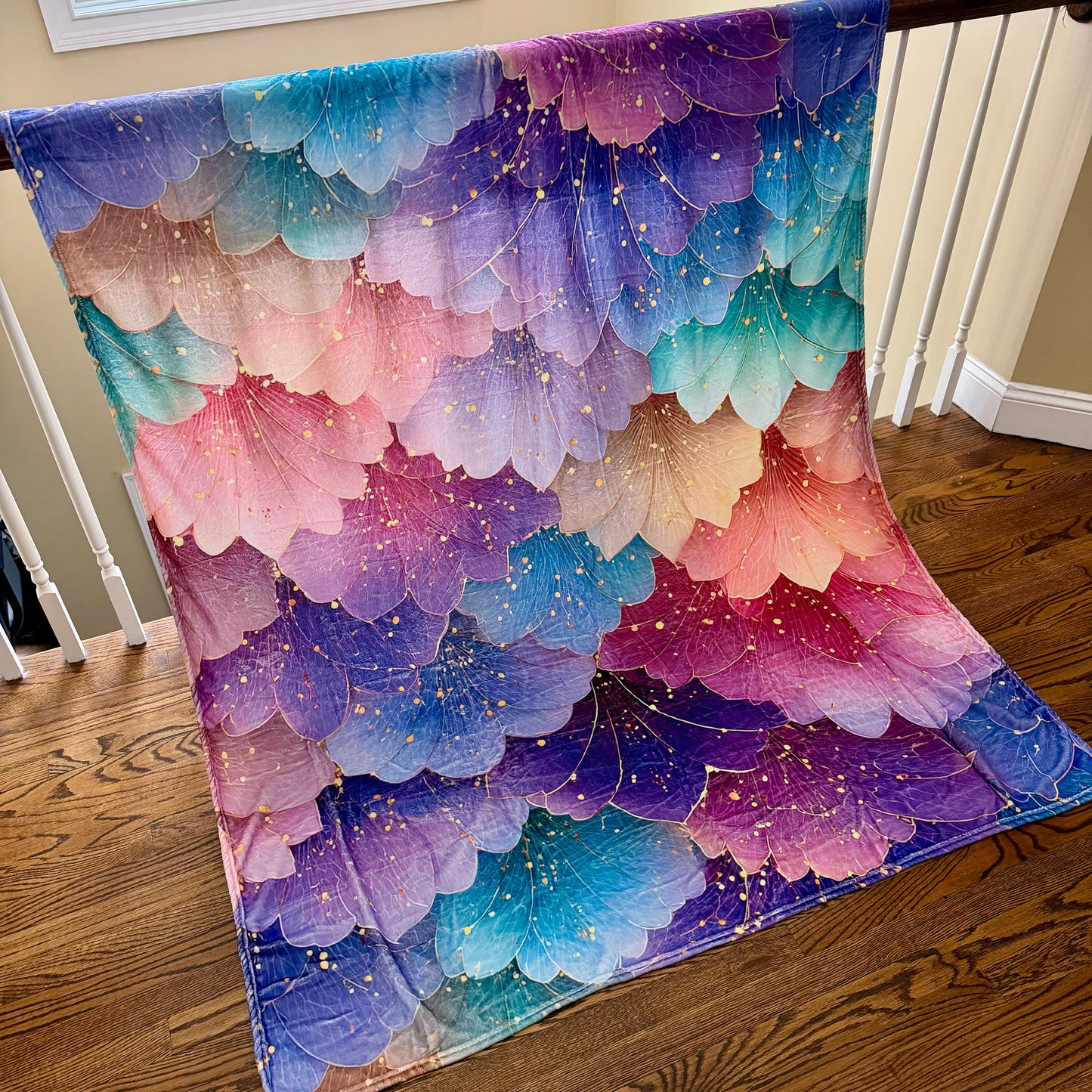 Blanket - Petal Golden Floral