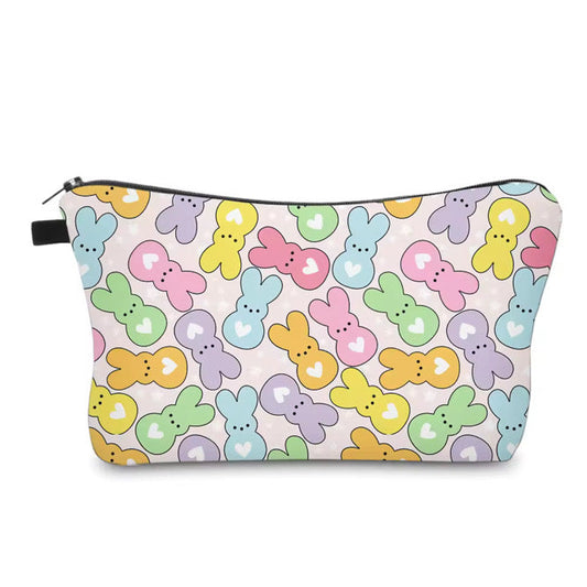 Pouch - Easter - Colorful Bunnies