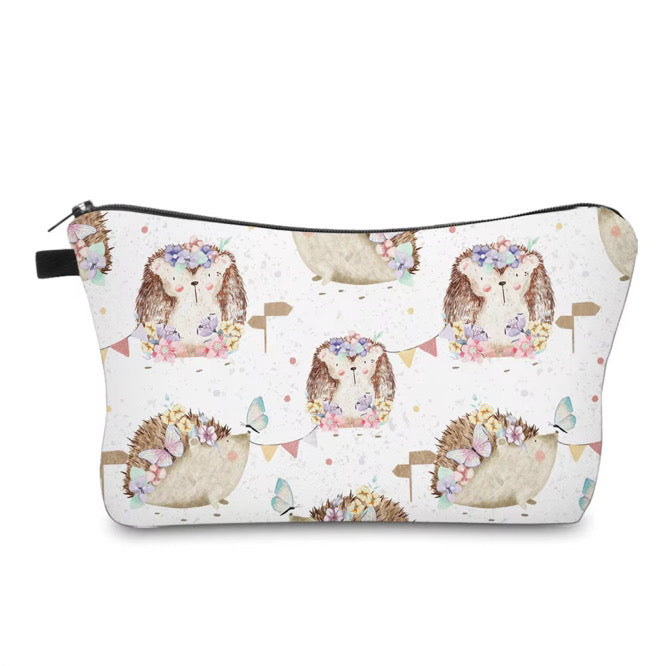 Pouch - Floral Hedgehog