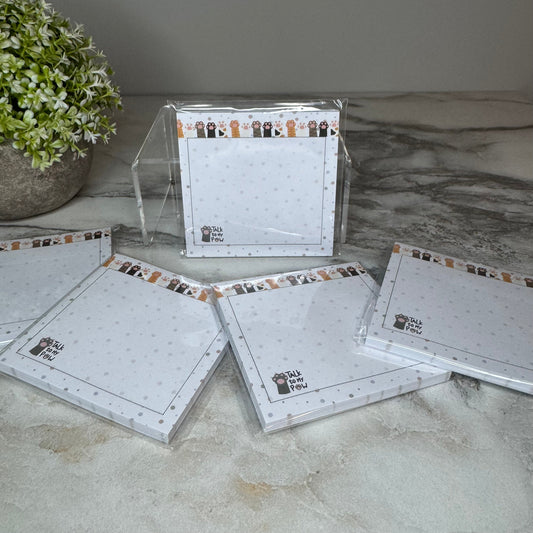 The Sticky Note Collection - Cat Talk To The Paw