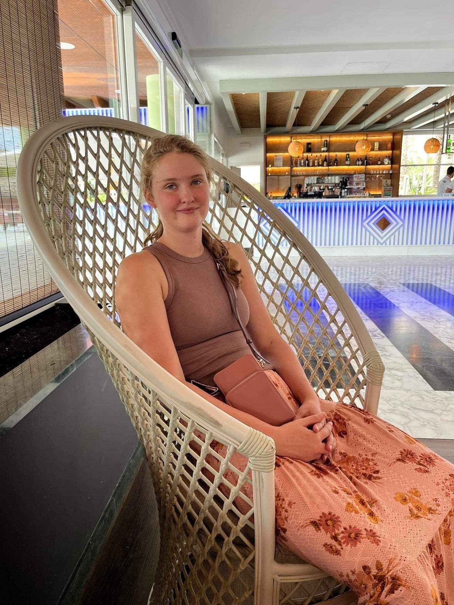 Ivy Crossbody Wallet + Purse - Sky Blue