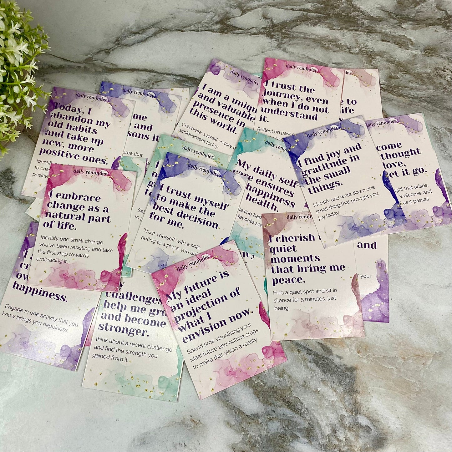 Daily Reminder Cards