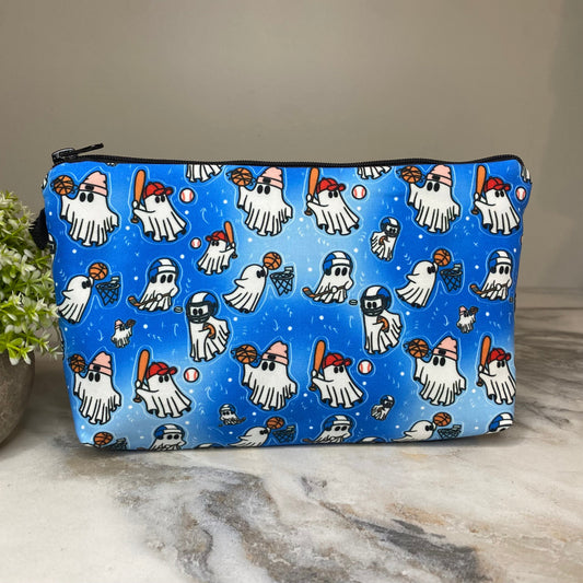 Pouch - Halloween Fall - Sports Ghost