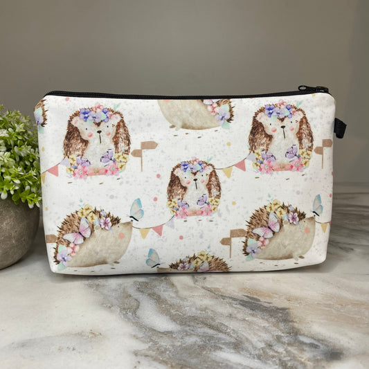 Pouch - Floral Hedgehog