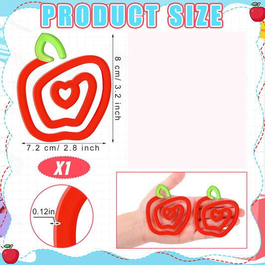 Jumbo Paperclip - Apple Shaped Apple - PREORDER