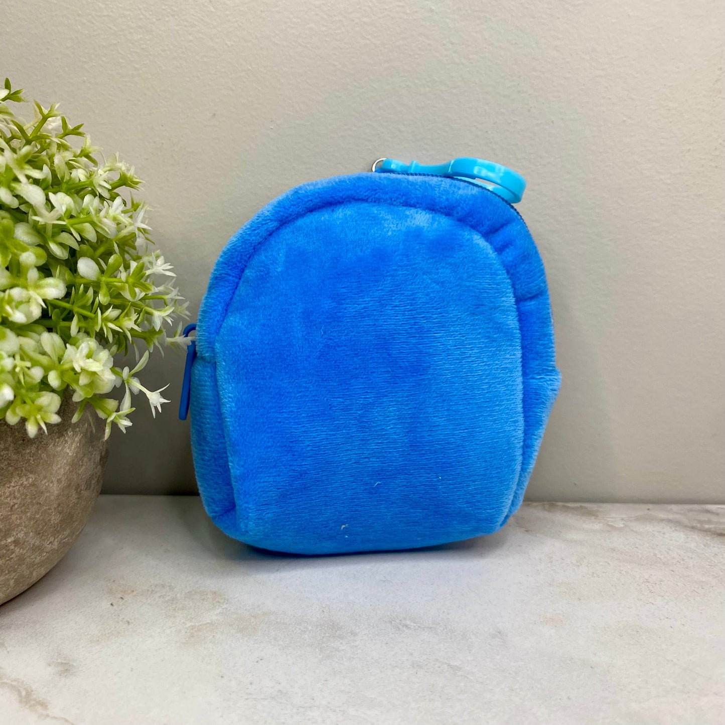 Coin Pouch Keychain - Velour Mix