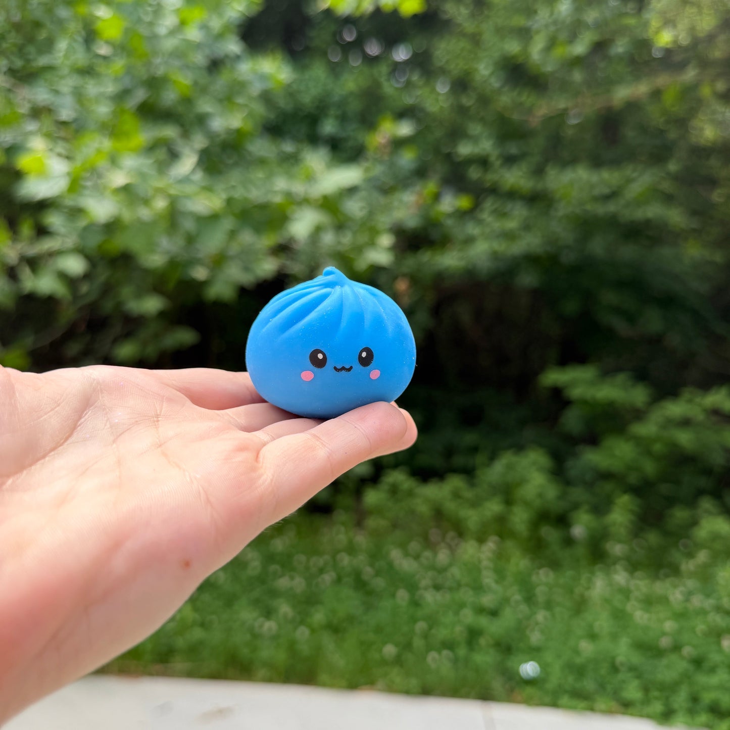 Squishy Toy - Mini Dumpling, Solid, Single Item