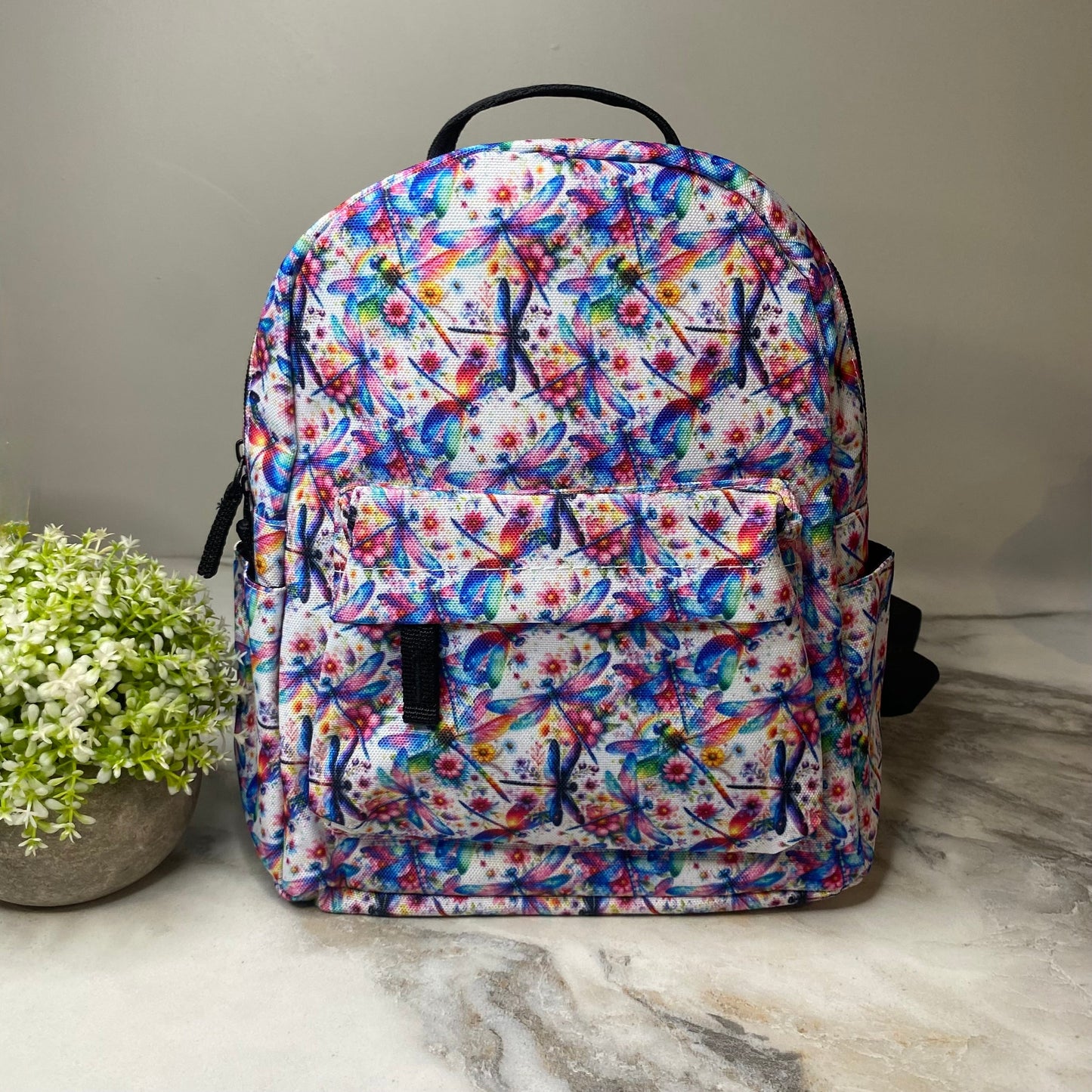 Mini Backpack - Rainbow Dragonfly