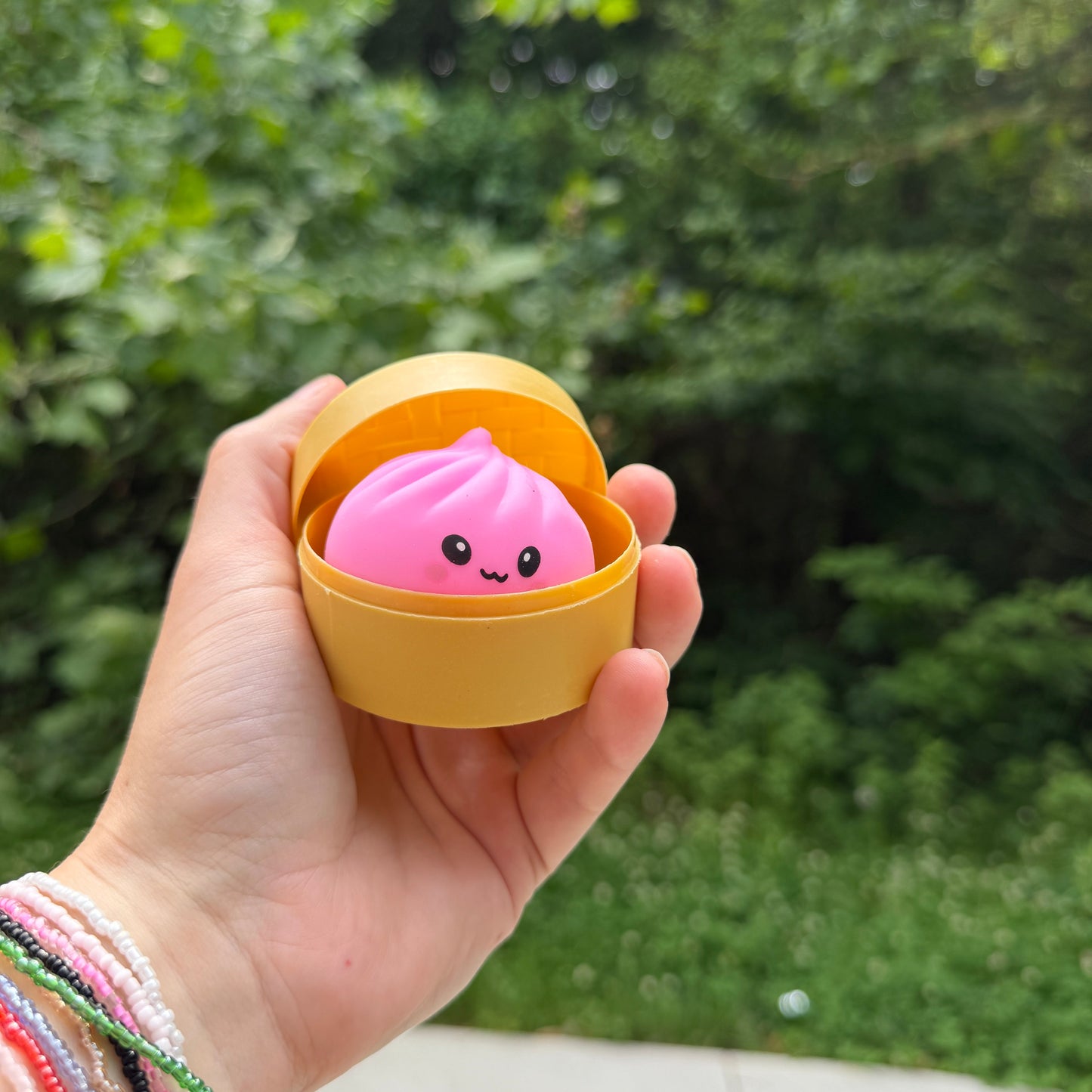 Squishy Toy - Mini Dumpling, Solid, Single Item