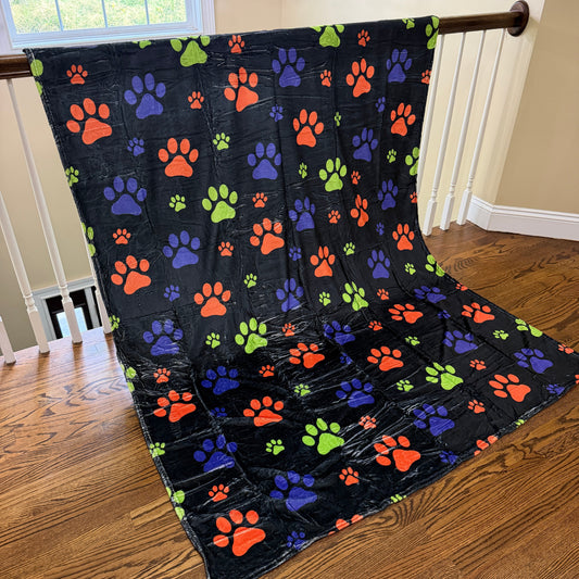 Blanket Halloween #30 - Paw Print