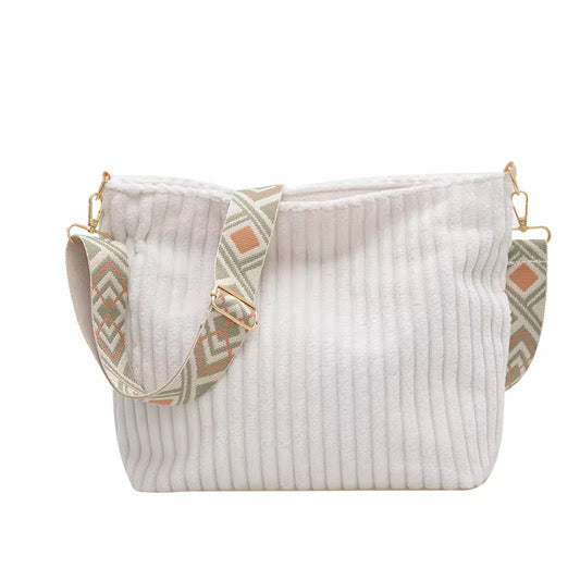 Willow - Corduroy Shopper Purse