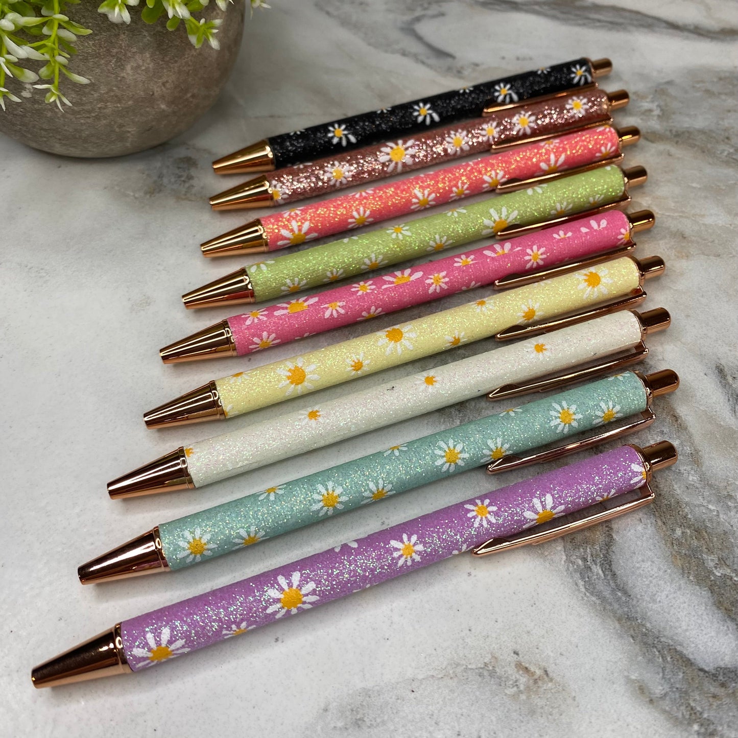 Pen - Metal Daisy