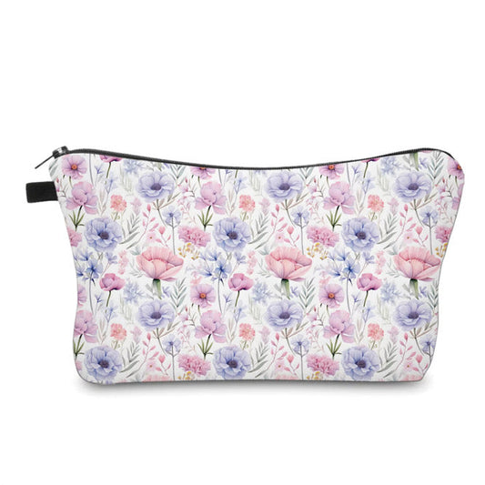 Pouch - Floral Lavender Pink