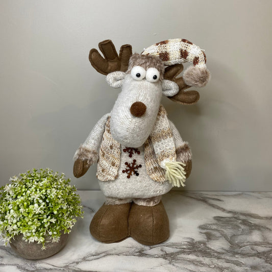 Telescopic Standing Christmas Decor - Moose