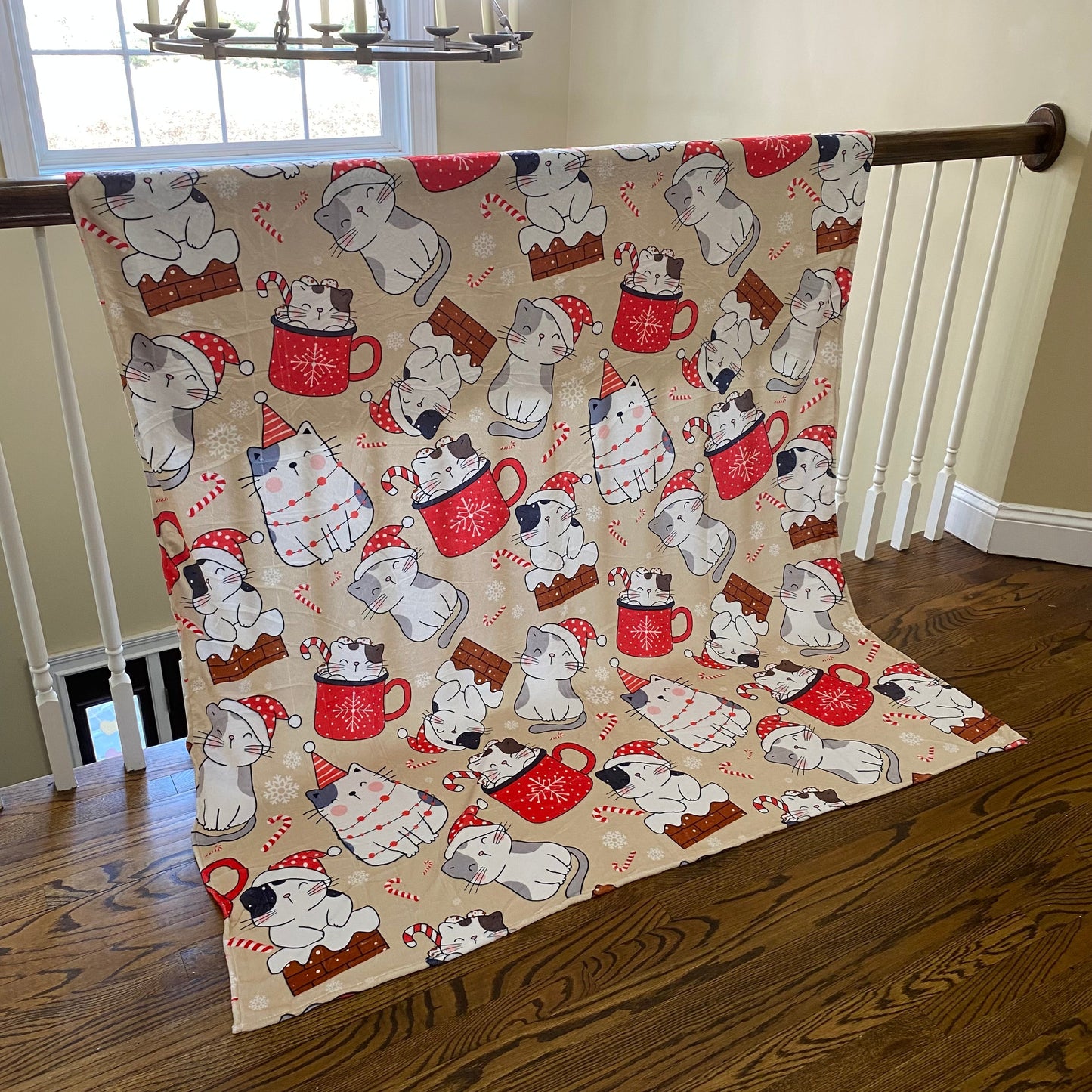 Blanket - Christmas - Cats