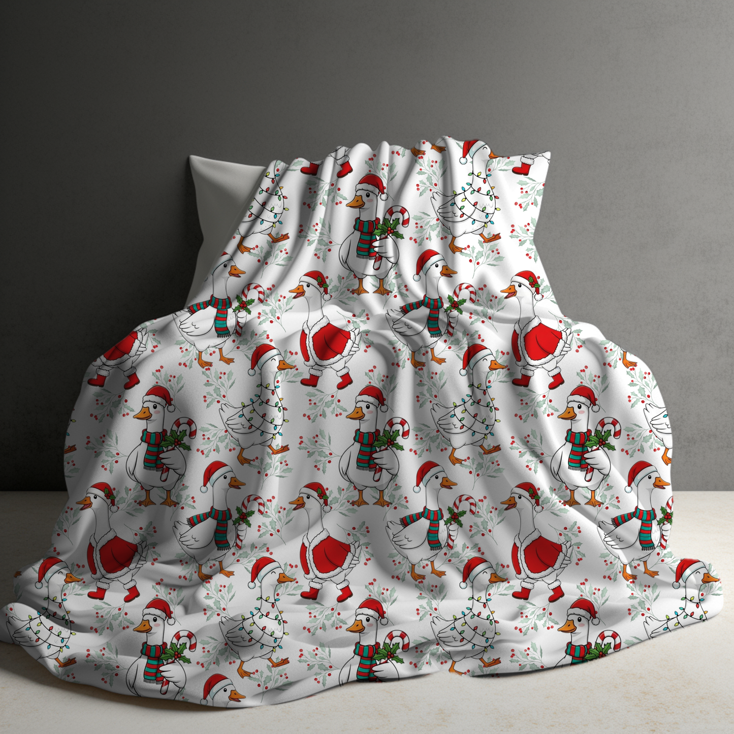 Blanket - Christmas - Goose