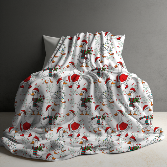 Blanket - Christmas - Goose