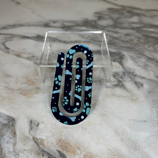 Jumbo Paperclip - Paw & Bone - PREORDER