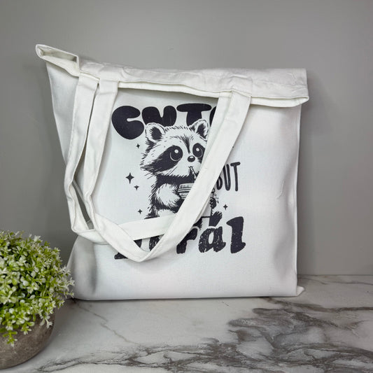 Tote Bag - Cute But Feral