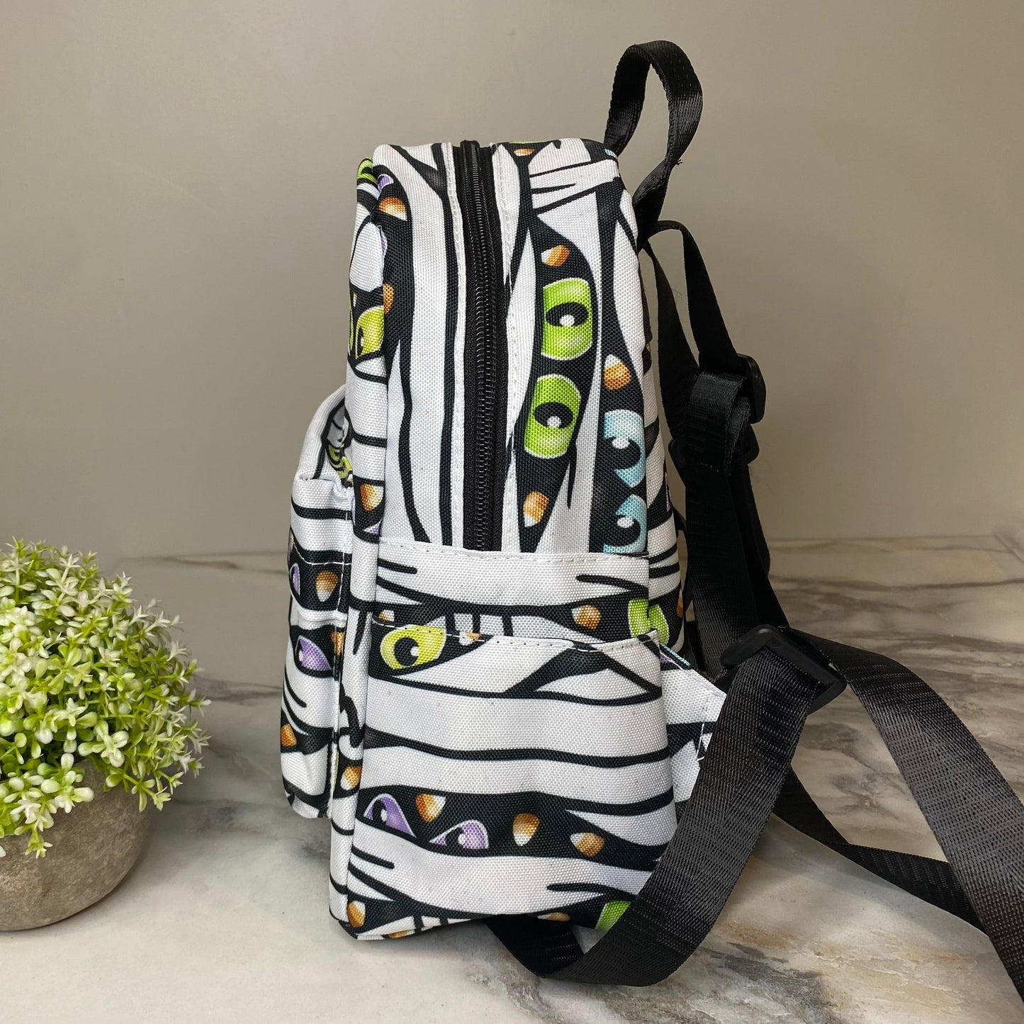 Mini Backpack - Halloween Fall - Mummies