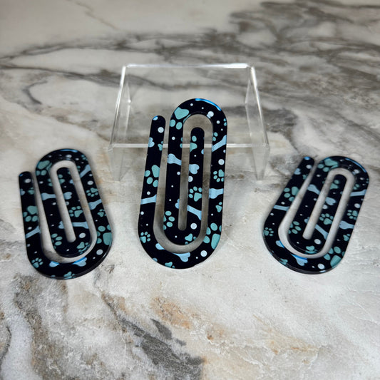 Jumbo Paperclip - Paw & Bone - PREORDER