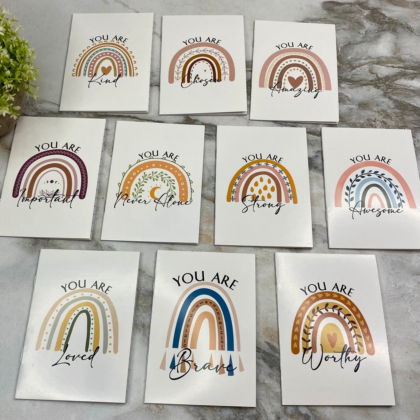 Mini Notebooks - You Are Inspirational Messages