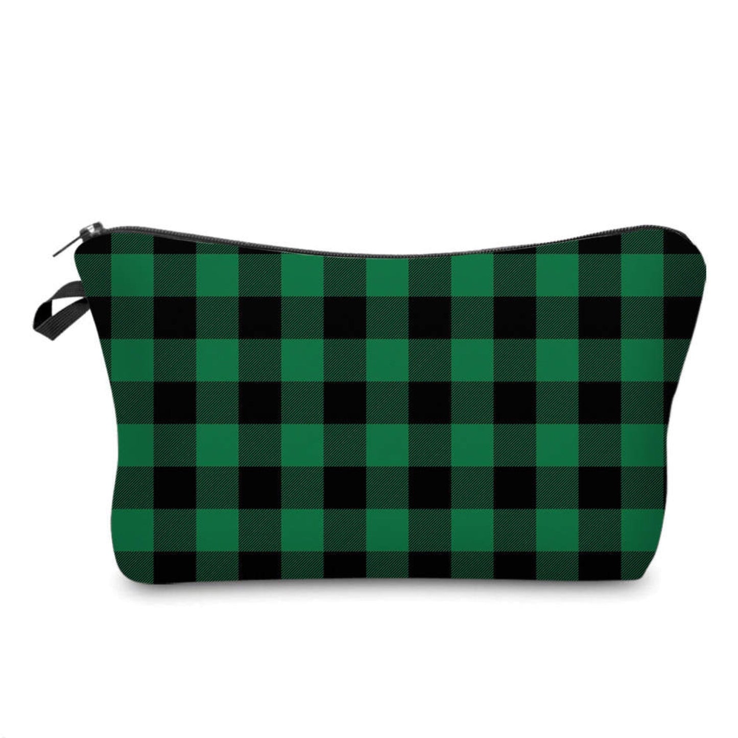 Pouch - Christmas Green Plaid